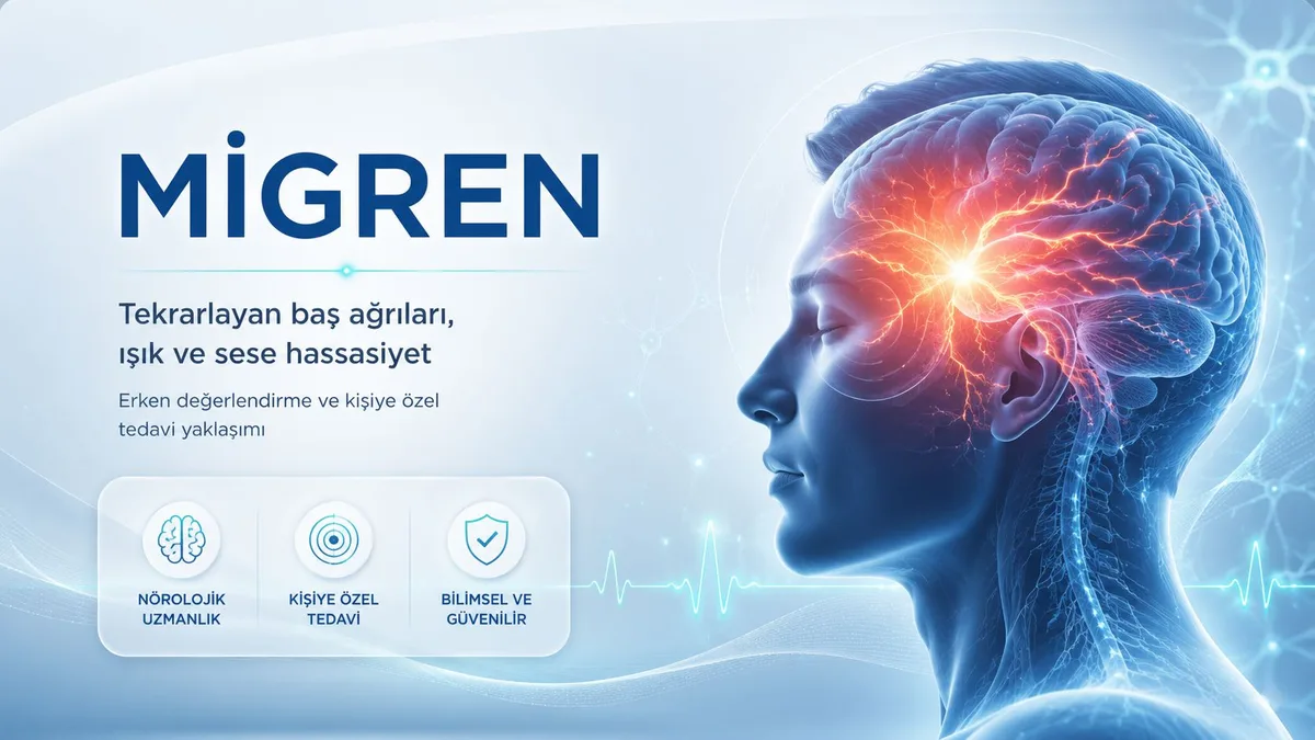 Migren ve Baş Ağrısı — Prof. Dr. Nergiz Hüseyinoğlu, Nöroloji Uzmanı, Kayseri