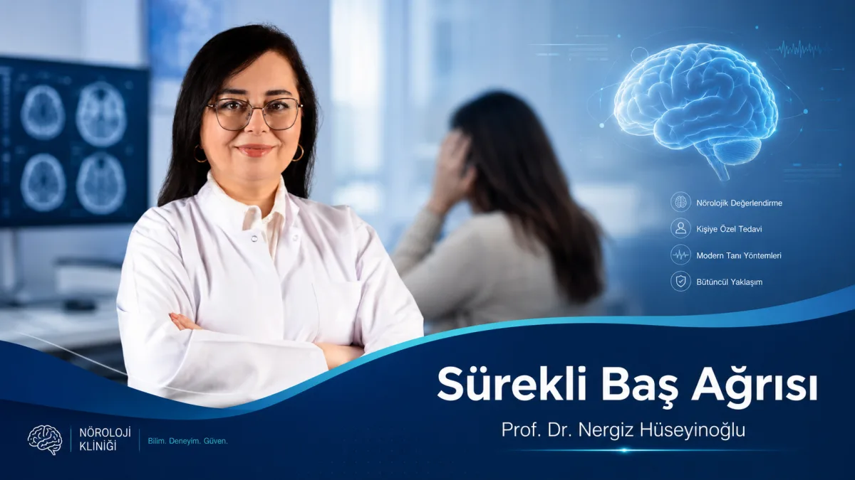 Sürekli baş ağrısı şikâyeti değerlendirmesi